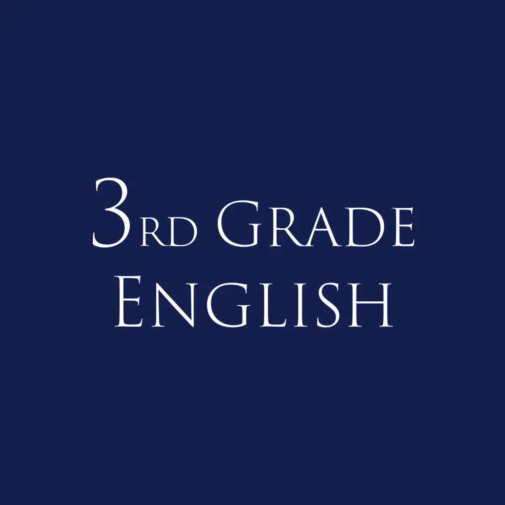 3rd Grade English