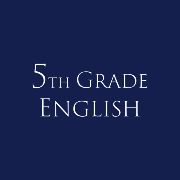 5th Grade English