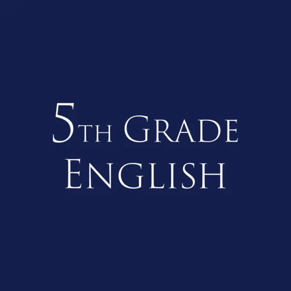 5th Grade English
