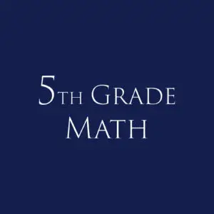 5th Grade Math
