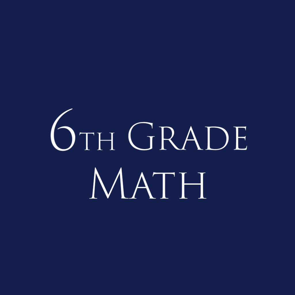 6th Grade Math