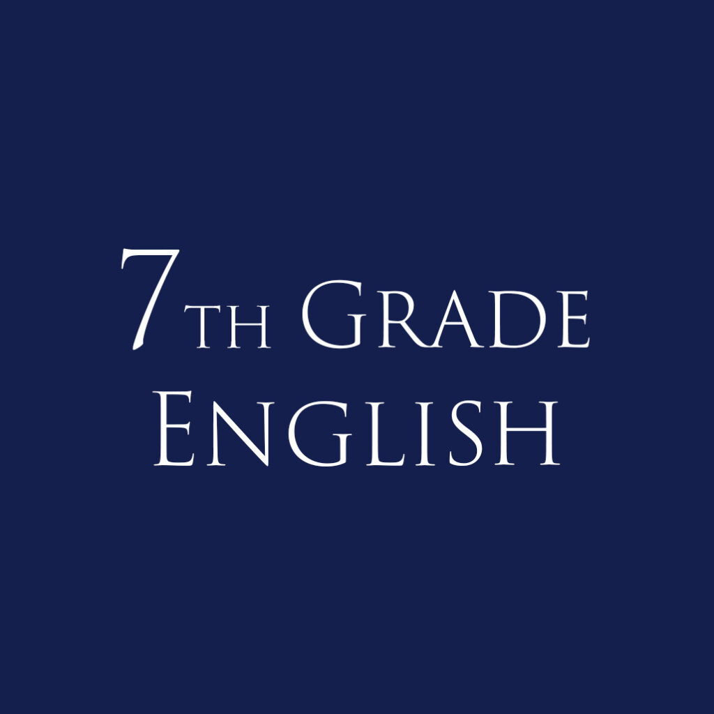 7th Grade English