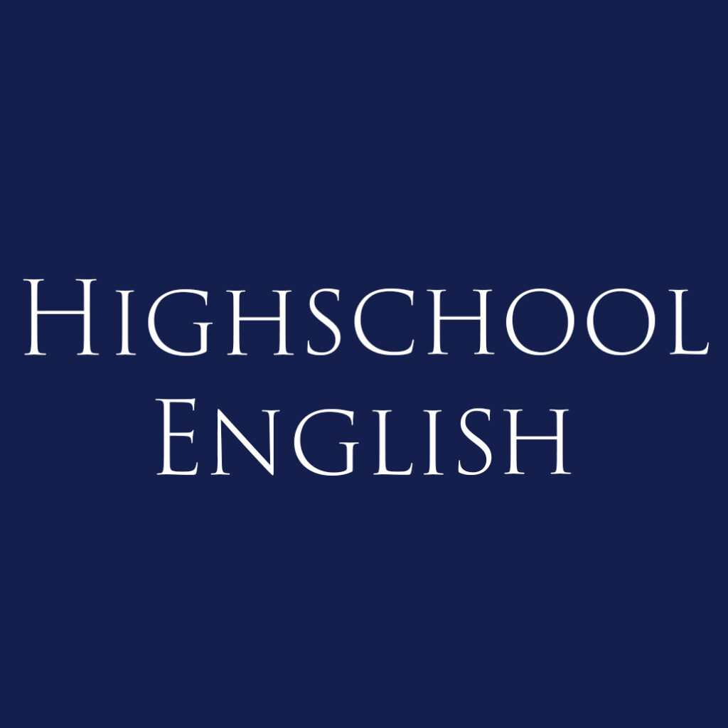 Highschool English