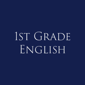 1st Grade English