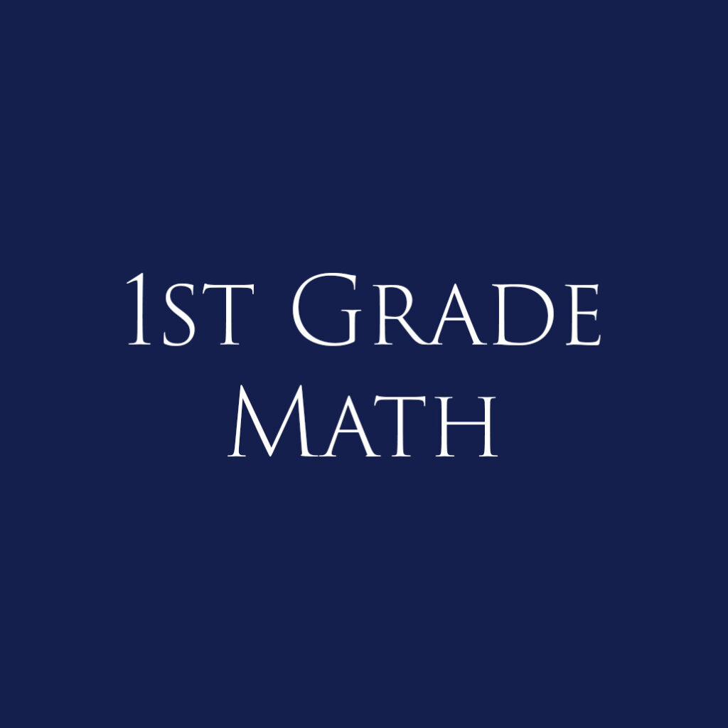1st Grade Math