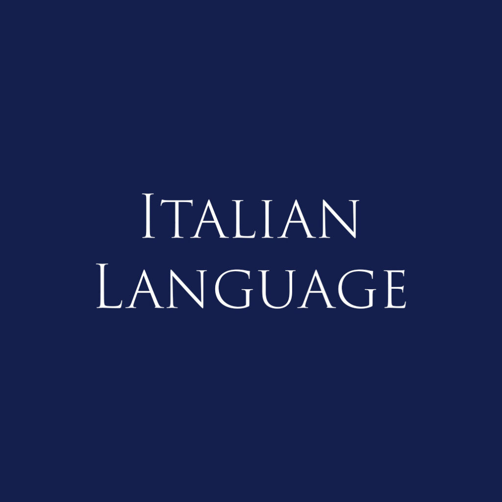 Italian Language